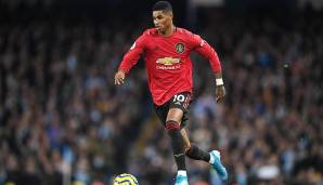 PLATZ 17 - Marcus Rashford (Manchester United): 36.32 km/h.