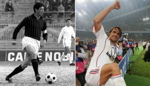 Cesare und Paolo Maldini: Das wohl erfolgreichste Vater-Sohn-Duo. Cesare gewann mit Milan viermal den Scudetto, einmal den Landesmeistercup. Paolo fügte sieben Meistertitel hinzu und gewann den Henkelpott fünfmal (!). Wie weit bringt es Daniel?