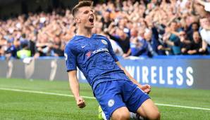 PLATZ 19: MASON MOUNT (FC Chelsea) - 102,5 Millionen Euro.