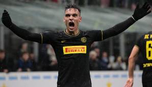 PLATZ 23: LAUTARO MARTINEZ (Inter Mailand) - 98,9 Millionen Euro.