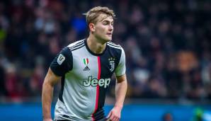 PLATZ 18: MATTHIJS DE LIGT (Juventus Turin) - 104,7 Millionen Euro.