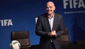 Gianni Infantino ist seit Februar 2016 Präsident der FIFA.