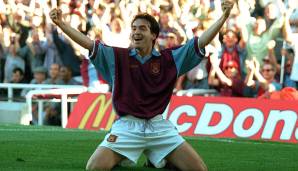 EYAL BERKOVIC vom FC Southampton zu West Ham United (1997): Mittlerweile hatte sich Zahavi einen Namen in der Premier League gemacht. Berkovic war der nächste Israeli, dem er zu einem Wechsel nach England verhalf.