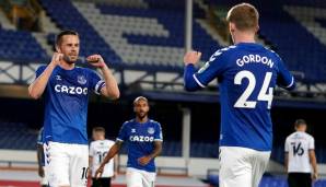 Platz 6 - FC EVERTON (Premier League): 12 Punkte, Torverhältnis von 6:2