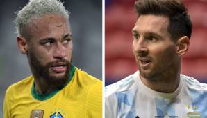 Lionel Messi und Neymar wurden bei der Copa America ausgezeichnet.