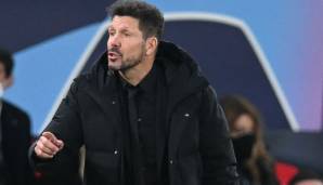 PLATZ 1: Diego Simeone (Atletico Madrid) - Gehalt: 3,33 Millionen Euro im Monat / 40 Millionen Euro im Jahr