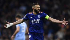 Karim Benzema kommt Robert Lewandowski in der Champions-League-Torjägerliste näher.