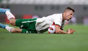 Stürmer Georgi Minchev und der bulgarischen Nationalmannschaft droht der Abstieg in die unterste Liga der Nations League.