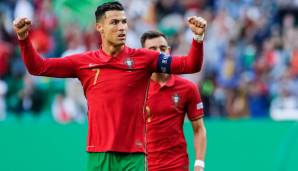 Cristiano Ronaldo schnürte gegen die Schweiz in wenigen Minuten einen Doppelpack.