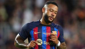 MEMPHIS DEPAY: Wie die Marca berichtet, denkt Manchester United über eine Rückholaktion des Niederländers nach. Barca will den Stürmer und andere Spieler loswerden, um die Registrierung von Joules Koundé zu finanzieren.