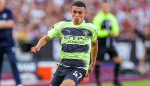 Platz 22 - PHIL FODEN, Angriff, Manchester City