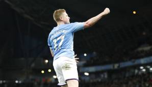 Platz 3 - KEVIN DE BRUYNE, Mittelfeld, Manchester City