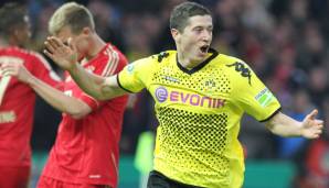 DFB-Pokal 11/12 - Finale | 12. Mai 2012 | Borussia Dortmund gegen FC Bayern München 5:2 | Einsatzzeit: 90 Min. | Tore: 3 Tore (45. Min., 58 Min., 81 Min.) | Assists: - | Gelbe Karten: -