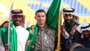 Cristiano Ronaldo wechselte im Januar 2023 zu Al-Nassr. Sein Vertrag bis 2025 soll ihm järhrlich 200 Millionen Euro einbringen.