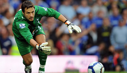 Carlo Cudicini hütete in dieser Saison bislang siebenmal das Tor der Tottenham Hotspur