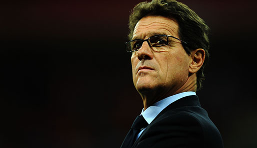 Fabio Capello ist seit dem 14. Dezember 2007 Nationaltrainer der Three Lions