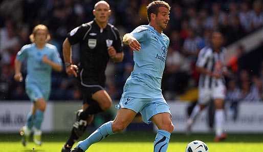 Rafael van der Vaart gab sein Premier-League-Debüt gegen West Bromwich Albion