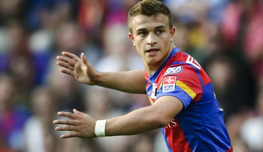 Xherdan Shaqiri warf mit dem FC Basel den Favoriten Manchester United aus der Champions League