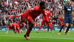 Daniel Sturridge wechselte im Januar 2013 vom FC Chelsea zum FC Liverpool