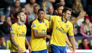 Serge Gnabry steht seit Beginn dieser Saison im Profikader der Gunners