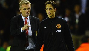 Unter David Moyes (l.) ist Januzaj zu einem festen Bestandteil der Mannschaft geworden