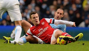 Jack Wilshere hat bisher 77 Premier-League-Partien für Arsenal absolviert