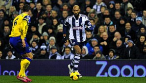 Nicolas Anelka spielt seit 2013 für West Bromwich Albion