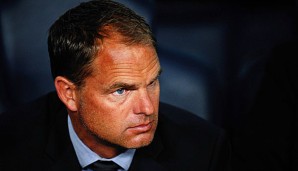 Frank de Boer könnte ab nächster Saison in der Premier League arbeiten