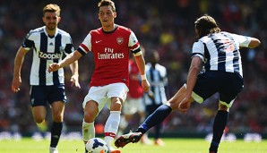 Mesut Özil spielte eine ordentliche Saison beim FC Arsenal, zu dem er im letzten Sommer wechselte