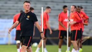 Louis van Gaal steht bei Manchester United vor einer schwierigen Aufgabe