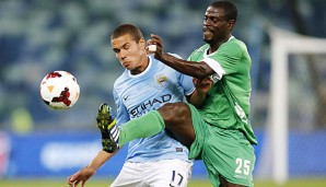 Jack Rodwell (l.) wurde im Trikot von Manchester City nicht glücklich