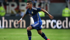 Im Testspiel gegen Deutschland stand Marcos Rojo ebenfalls auf dem Platz