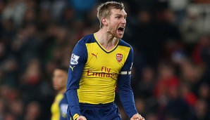 Per Mertesacker - für Arsenal oftmals der Turm in der Schlacht