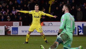 Christian Eriksen schoss die Spurs mit seinem Doppelpack ins Finale von Wembley