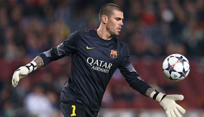 Victor Valdes spielte zuvor mehrere Jahre beim FC Barcelona