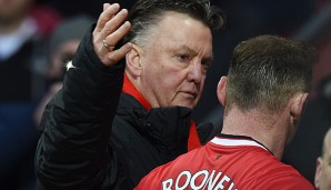 Louis van Gaal muss Wayne Rooney derzeit im Mittelfeld aufstellen