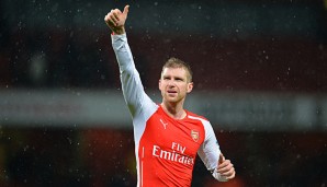 Ist Per Mertesacker gegen Chelsea wieder einsatzbereit?