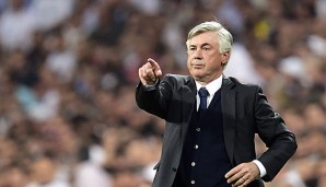 Carlo Ancelotti steht wurde im Mai bei Real Madrid entlassen