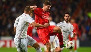 Real war einst scharf auf Steven Gerrard