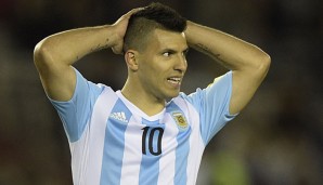 Sergio Agüero hatte sich in der WM-Qualifikation gegen Ecuador verletzt