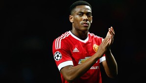 Anthony Martial wechselte im Sommer aus Monaco zu den Red Devils