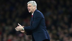 Arsene Wenger kann sich über die Tabellenführung freuen