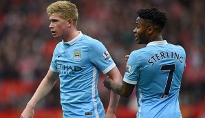 Raheem Sterling ist begeistert von Teamkollege Kevin de Bruyne