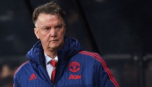 Louis van Gaal ging erneut auf sein Team los