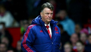 Louis van Gaal steht bei Manchester United in der Kritik