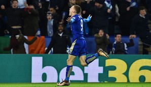 Jamie Vardy kam 2012 für etwa 1,3 Millionen Euro von Fleetwood Town zu den Foxes