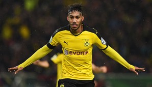 Pierre-Emerick Aubameyang erzielte in dieser Saison bereits 27 Treffer für den BVB