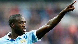 Yaya Toure spielt seit 2010 bei Manchester City