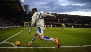 Christian Fuchs wechselte vor der Saison vom FC Schalke 04 zu Leicester City nach England