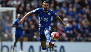 Riyad Mahrez ist einer der Leistungsträger bei den Foxes